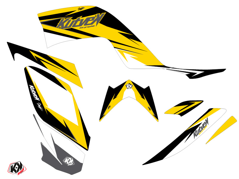 stage 700 raptor jaune 60 th anniversary maquette 6877 - QuadSportATV